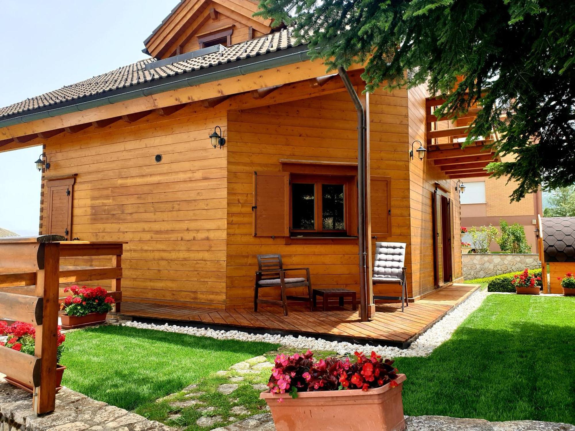 B&B Lo Chalet Di Ocre San Felice d'Ocre Exterior foto